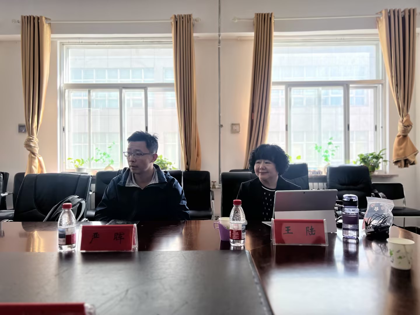 首都师范大学王陆教授来教育学院座谈交流